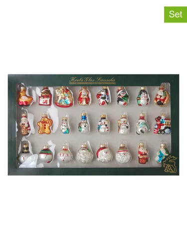 Krebs Glas Lauscha Mini Glasfiguren von Krebs Glas Lauscha