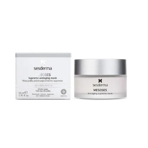 Sesderma Mesoses Cream - Intensive Gesichtscreme für die tägliche Pflege, reduziert sichtbar Anzeichen der Hautalterung und verbessert die Hautqualität