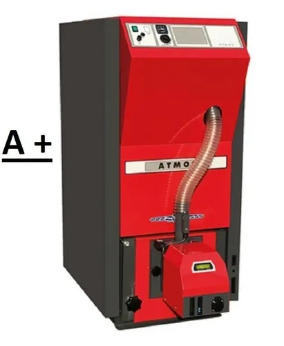 ATMOS Pelletkessel Kompakt PX10 mit A25PX Brenner