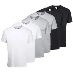 Produktbild T-Shirt 6er-Pack in verschiedenen Farben