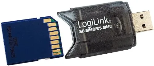 Cardreader USB 2.0 Stick extern für SD/MMC LogiLink®