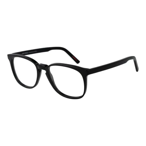 Andy Wolf Brillenfassung 4500 L 52 Unisex Schwarz