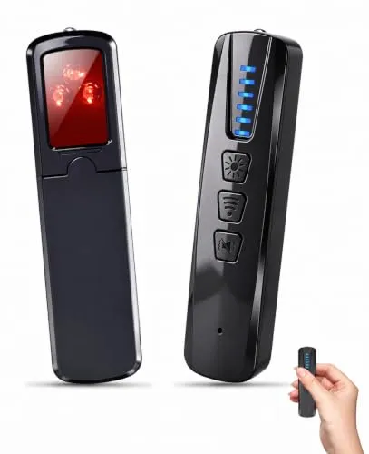Wanzen Detektor Versteckte Kamera Finder Versteckte Kamera Detector | Funkkameras Wanzenfinder Anti Aufnahme Detektoren GPS Locator Tracker Abhörgeräte Funkkameras für Hotel Heim Büro Reisen
