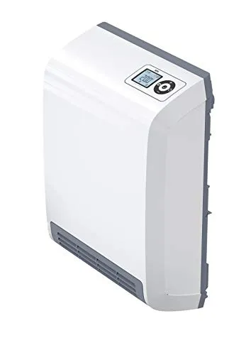 AEG Heizlüfter VH 213 - Energiesparender Keramik Heizlüfter mit LCD Display - Elektroheizkörper für schnelle Beheizung von Räumen bis 25 m², TÜV geprüft mit programmierbarem Wochentimer und Spritzwasserschutz IP24.