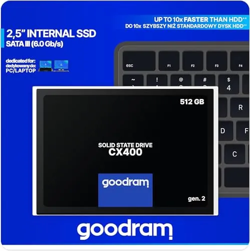 GoodRam CX400 512GB SSD 2.5