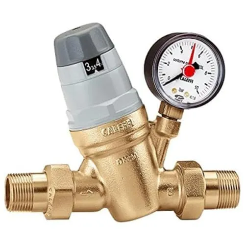 Caleffi Wasserdruckminderer 3/4 Zoll DN20 - Pumpen, optimiert den Wasserdruck für eine gleichmäßige und zuverlässige Wasserzufuhr im gesamten Haus.