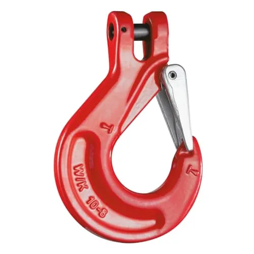 Gabelkopfhaken GK8 WLL 3150 Kg 10mm mit H-Stempel Zurrkette Kettengehänge Anschlaghaken Haken