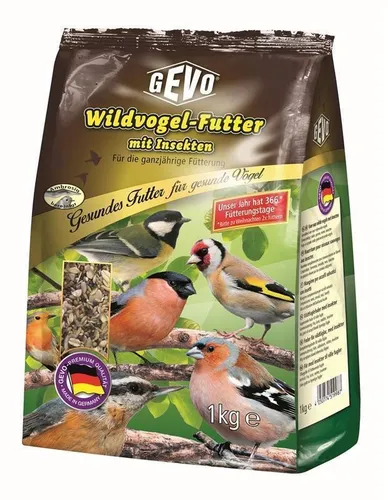 GEVO Wildvogelfutter mit Insekten 1 kg