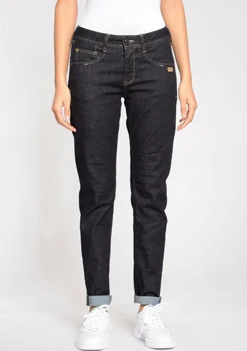 GANG Relax-fit-Jeans 94AMELIE mit Used-Effekten - Modische Jeans im Relaxed Fit mit Used-Effekten, ideal für lässige Outfits. Pflegeleicht und aus hochwertigem Denim gefertigt, perfekt für jeden Tag.