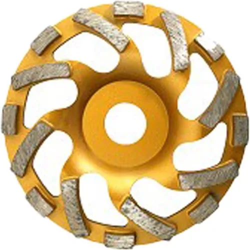 TECTOOL Schleifteller DIAMANT Ø 180 mm - Hochwertiger Diamantschleifteller für Granit und Klebstoff. Ideal für Baustellen und Heimwerken. Kompatibel mit M14 Schleifmaschinen. Robuste Bauweise, Durchmesser 180 mm.