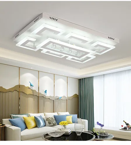 Euroton LED Deckenleuchte mit Fernbedienung in weiß von Euroton