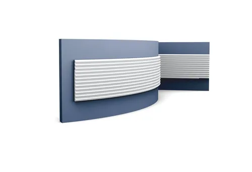 Orac Decor W108F MODERN ZIGZAG 3D Wandpaneel - Moderne Stuckleiste aus flexiblem Purotouch®, ideal für kreative Wandgestaltungen in Innen- und Außenbereichen. Minimalistisches Design trifft auf höchste Funktionalität.