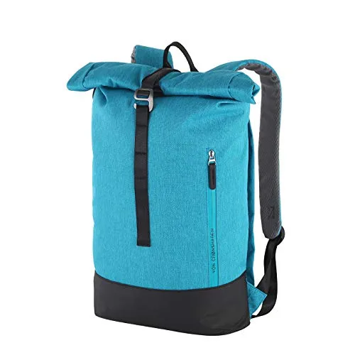 Von Cronshagen Rucksack Tjark 16l - Laptop-Rucksack mit Rolltop-Design, ideal für Notebooks bis 15