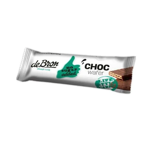  deBron Vollmilchschokoladen-Waffel ohne Zuckerzusatz 57,35 EUR / kg