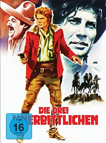 Die drei Unerbittlichen - Mediabook Cover B (lim.) [Blu-ray]