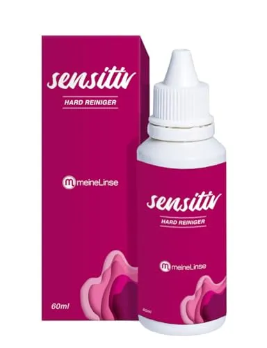 meineLinse sensitiv hard Linsenreiniger für harte und formstabile Kontaktlinsen 60 ml