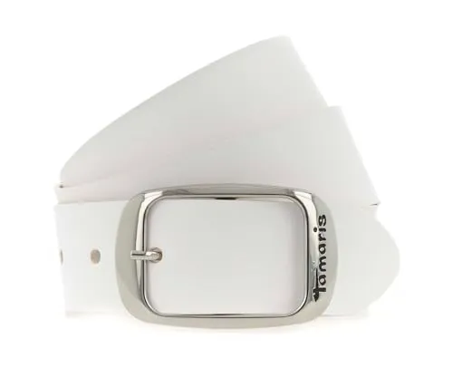 Tamaris Damen Gürtel weiß 95 von Tamaris