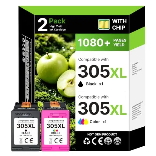 XL Druckerpatronen Schwarz und Farbe für HP 305