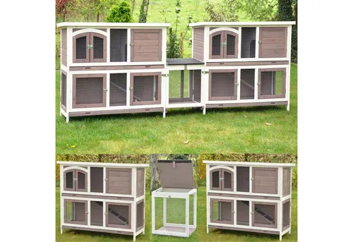 XXL Doppel Hasenstall Balu von nanook