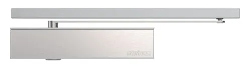 Oben-Türschließer TS 62 - Barrierefrei - Edelstahl - Schließkraftgröße 2-5 - Elegantes Design und leicht Öffnungskomfort (Montage auf der Bandgegenseite)