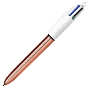 BIC 4-Farben-Kugelschreiber 4 Colours Shine rose von BIC