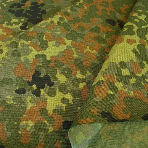 Bundeswehr Camouflage extrem reißfest wasserdichter Cordura Tarn-Stoff Meterware