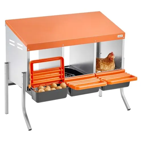 VEVOR Legenest 3 Fächer aus Metall 795x525x675 mm