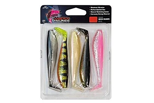 Fox Zander Pro Shads UV mixed 5 Stück 12cm von Fox