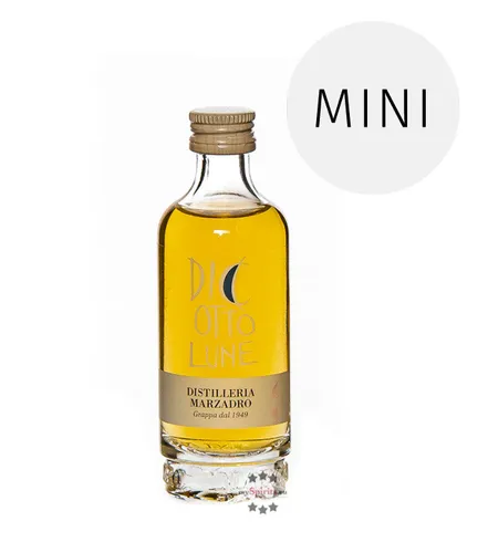 Marzadro: Grappa Le Diciotto Lune / 41 % Vol. / 0,05 Liter-Flasche
