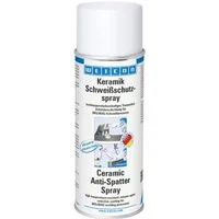 WEICON Keramik Schweißschutzspray 400ml - Wolframelektroden - Hochtemperaturbeständiges Trennmittel mit 42% Feststoffen, ideal für MIG/MAG-Schweißprozesse und schützt Werkstücke bis 900 °C.