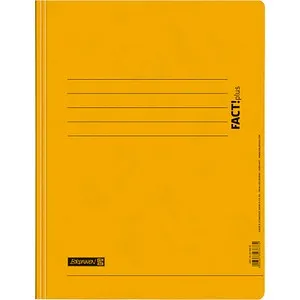 BRUNNEN Schnellhefter FACT!plus Karton gelb DIN A4 in gelb von BRUNNEN