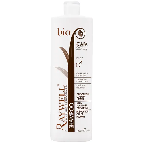 Raywell Bio Coffee Anti-Hair-Loss Shampoo 1L Männer gegen Haarausfall