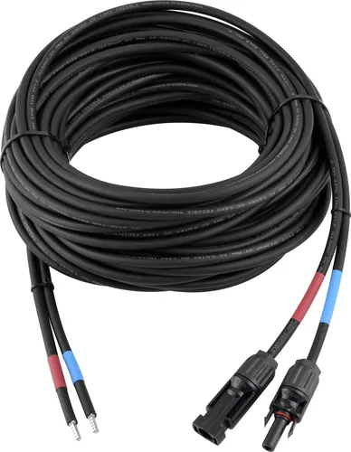 enjoy solar® Solarkabel 10 m mit Solarsteckern – Professionelle Verbindung für Photovoltaikanlagen - Hochwertiges 10 m Solarkabel (4 mm²) mit originalen Solarsteckern. Ideal für die Verbindung von Solarmodul und Laderegler, robust und langlebig für Innen- und Außenmontage.