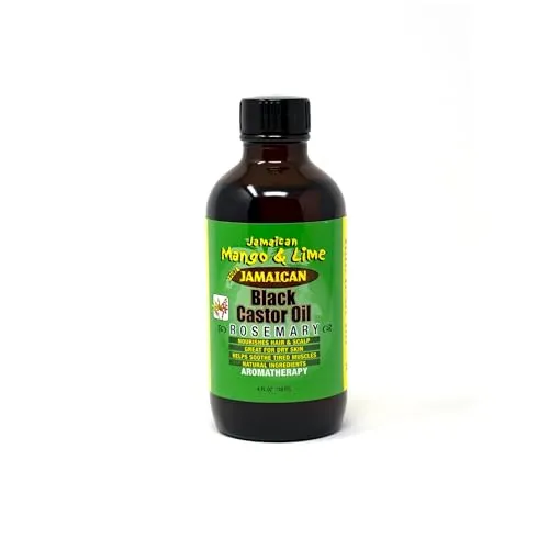 Jamaican Mango & Lime Black Castor Oil (Rosemary) 120ml