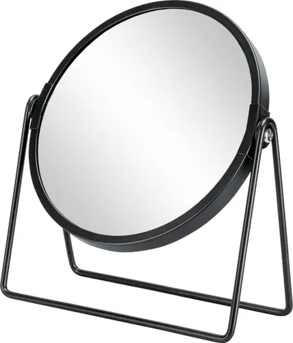 See-Mann-Garn Kosmetikspiegel 16,5cm Metall/Glas Schwarz