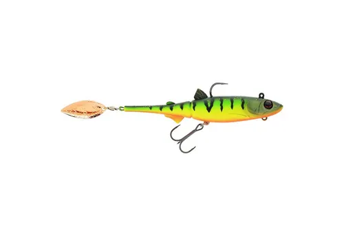 Westin Fishing Kunstköder, Westin Hypoteez Spintail 14cm 48g Tiger Perch 1Pc Sinking Gummifisch