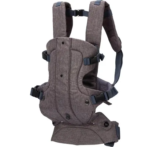 FILLIKID Bauchtrage - Babytrage für 3 bis 24 Monate, ergonomische Anhockspreizhaltung, vielseitig einsetzbar als Bauch- und Rückentrage, mit herabklappbarer Kopfstütze und gepolsterten Schultergurten für maximalen Komfort.