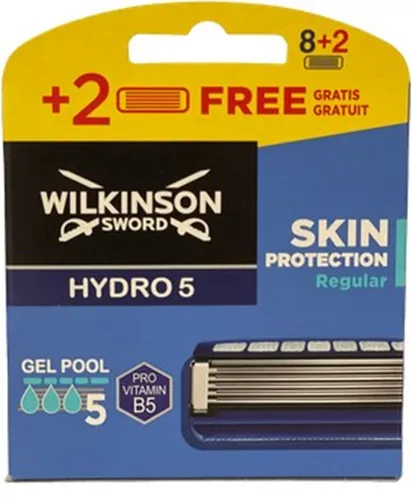 Wilkinson Hydro 5 Skin Protection Regular Rasierklingen, 10er Pack