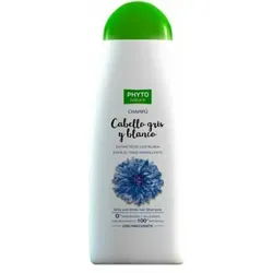 PHYTO NATURE Shampoo für helles und graues Haar mit Kornblumenextrakt 400 ml