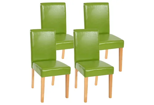 PROREGAL® Esszimmerstuhl Esszimmerstuhl klassisch und zeitlos HxBxT 90x43x56cm Material, Farbe (4 St), Mit hochwertigem Bezug, erhältlich in vielen Ausführungen