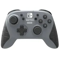 Wireless Rechargable Horipad - Grey - Nintendo Switch Controller - Gaming-Zubehör mit kabelloser Freiheit! Der Wireless HORIPAD bietet über 15 Stunden Spielzeit, motion control und ist offiziell von Nintendo lizenziert.