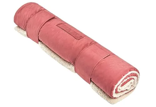 Wolters Tierdecke Vagabund Reisedecke, rost rot - Tierbett für Reisen, waschbar bei 30 Grad und ideal für unterwegs – bequem und stylisch in rost rot.