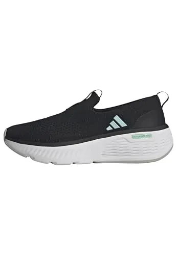 adidas Damen Cloudfoam GO Lounger Shoes - Damen-Sneaker mit flacher Absatzform, wasserfest und ideal für lässige Freizeitlooks.