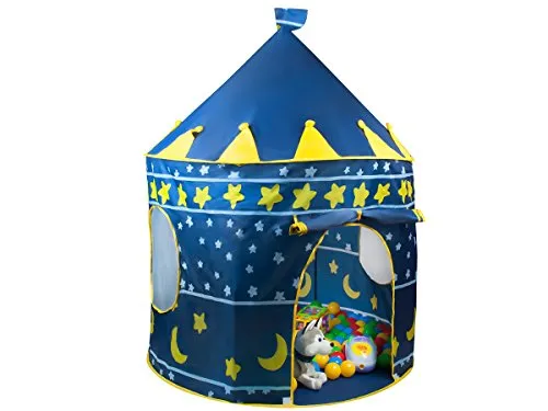 Pop-Up Kinderzelt Schloß Blau