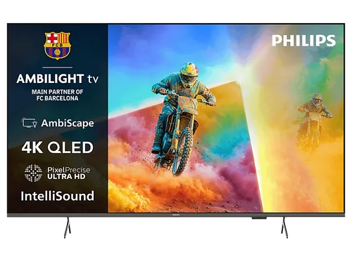 PHILIPS Ambilight TV 43PQS8651/12 – 43 Zoll QLED Smart TV mit Ambilight