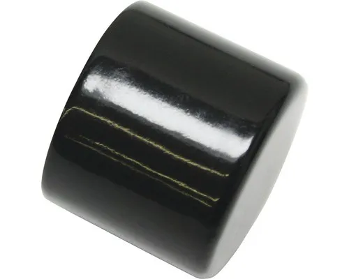 Endkappe für Chicago schwarz Ø 20 mm 2 Stk. von GARDINIA