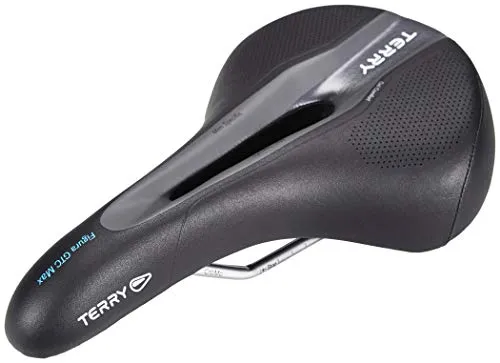 Terry Figura GTC Gel Max Men Sattel - Fahrradsattel mit Gelpolsterung für optimalen Komfort, ideal für lange Fahrten und ein angenehmes Fahrerlebnis.