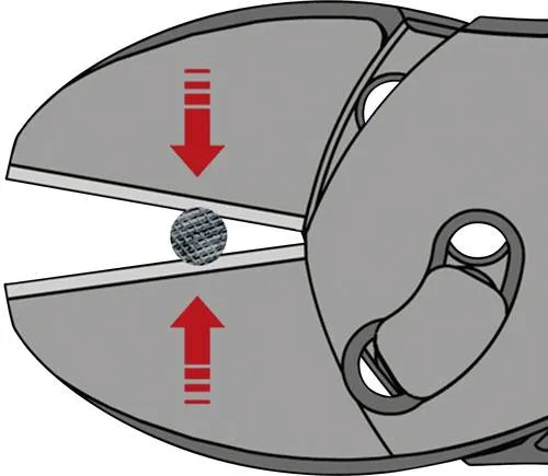 TwinForce Hochleistungs-Seitenschneider, Schneid-Zange rot, 7371180 - Handwerkzeug für präzise Schnitte, ergonomisches Design und hohe Schneidkraft für anspruchsvolle Anwendungen.