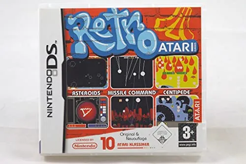 Retro Atari Classics - Nostalgische Spielesammlung - Games mit einer Sammlung von zeitlosen Atari-Klassikern, ideal für Retro-Gaming-Enthusiasten und Fans von Vintage-Spielen.
