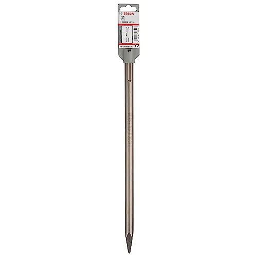 Bosch 1x PRO SDS max-4C Spitzmeißel (für Beton, Ziegelstein, Ø mm, Professional Zubehör Bohrhammer, Abbruchhammer)
